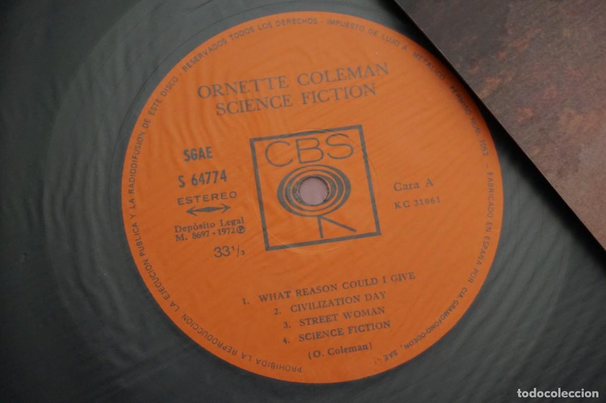 Discos de vinilo: LP - ORNETTE COLEMAN - SCIENCE FICTION - Foto 3