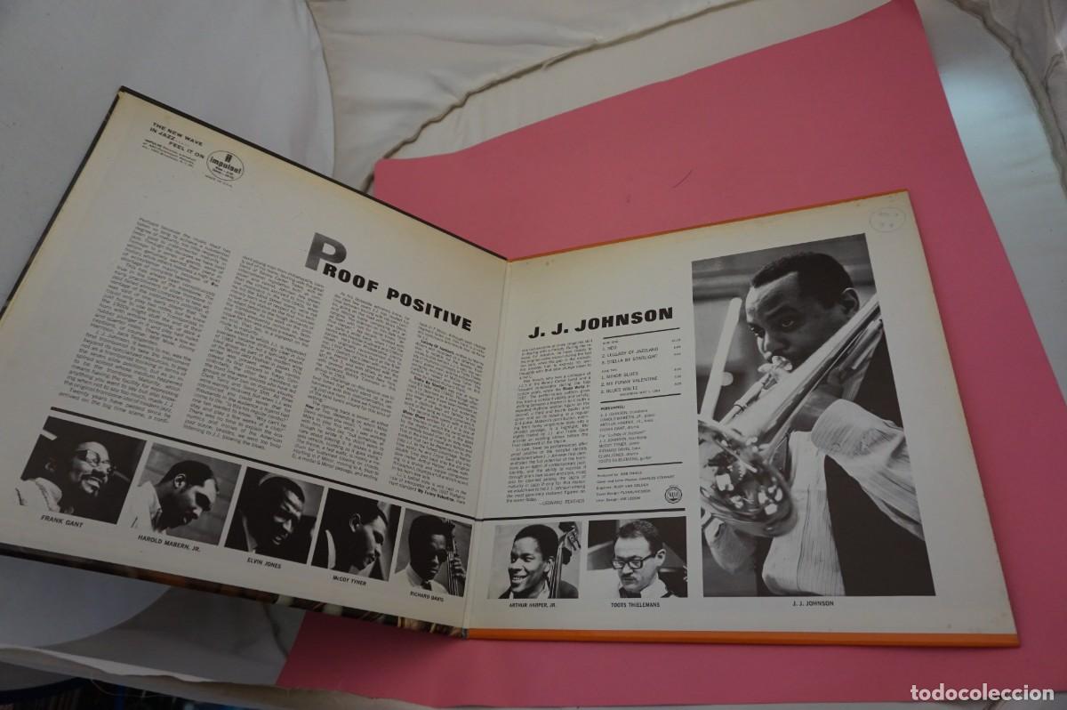 Discos de vinilo: LP - J. J. JOHNSON - PROOF POSITIVE - Foto 2