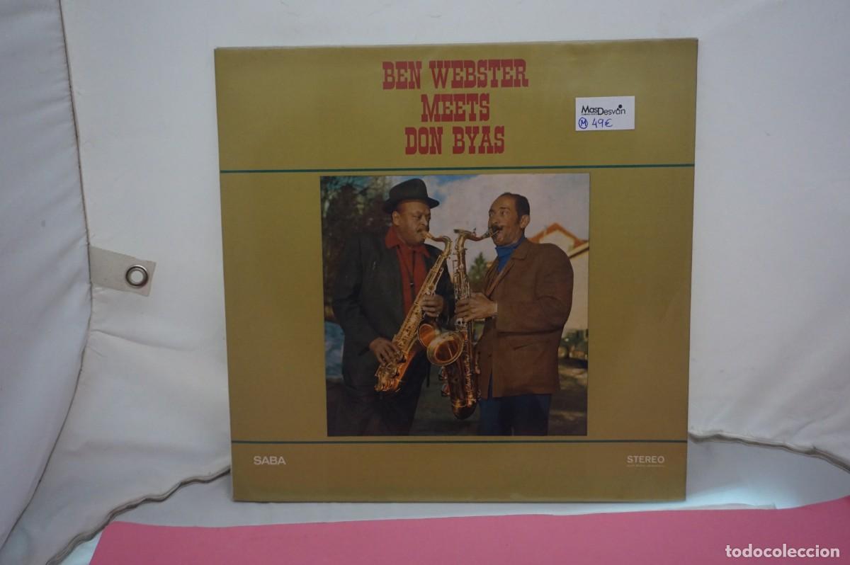 Discos de vinilo: LP - BEN WEBSTER MEEST DON BYAS - Foto 1