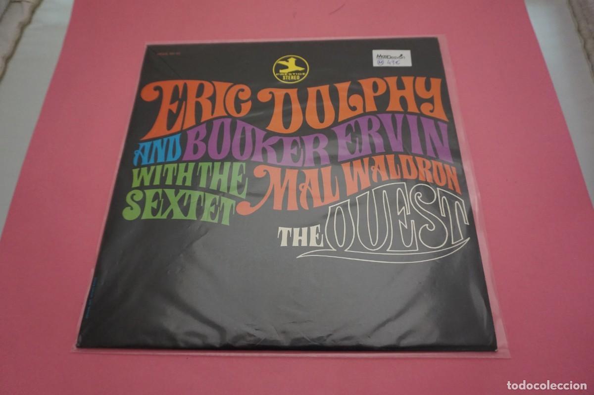 Discos de vinilo: LP - ERIC DOLPHY & BOOKER ERVIN WITH MAL WALDRON - THE QUEST - Foto 1