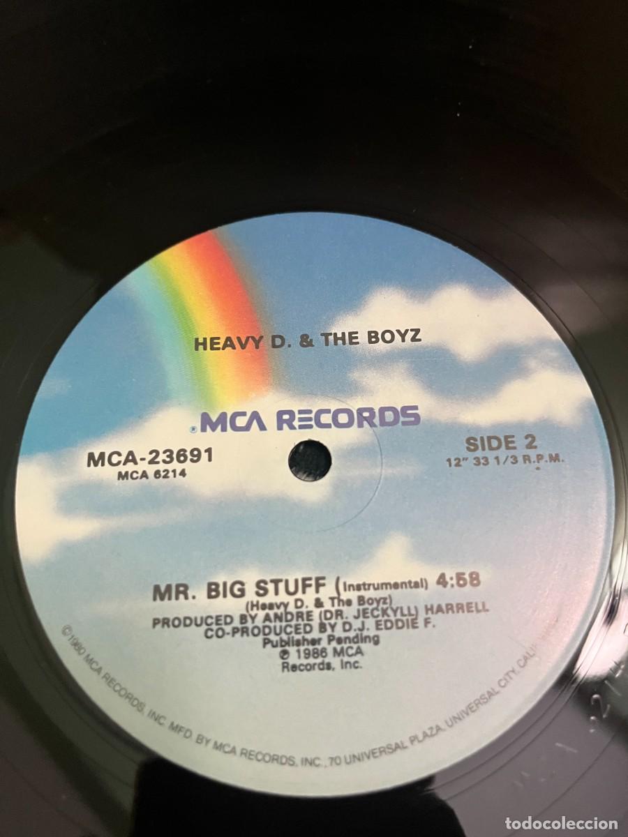 Discos de vinilo: Heavy D. & The Boyz Mr. Big Stuff - Foto 3