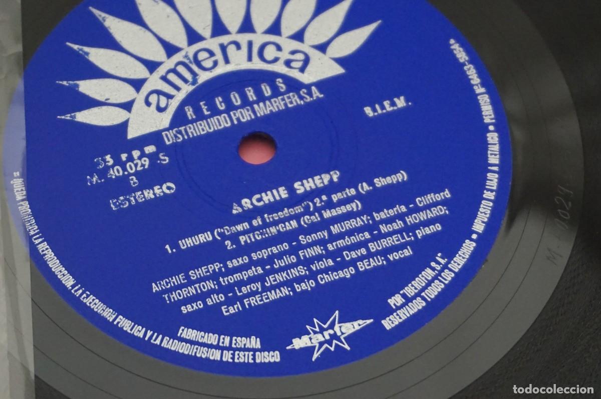 Discos de vinilo: LP - ARCHIE SHEPP - PITCHIN CAN - Foto 3
