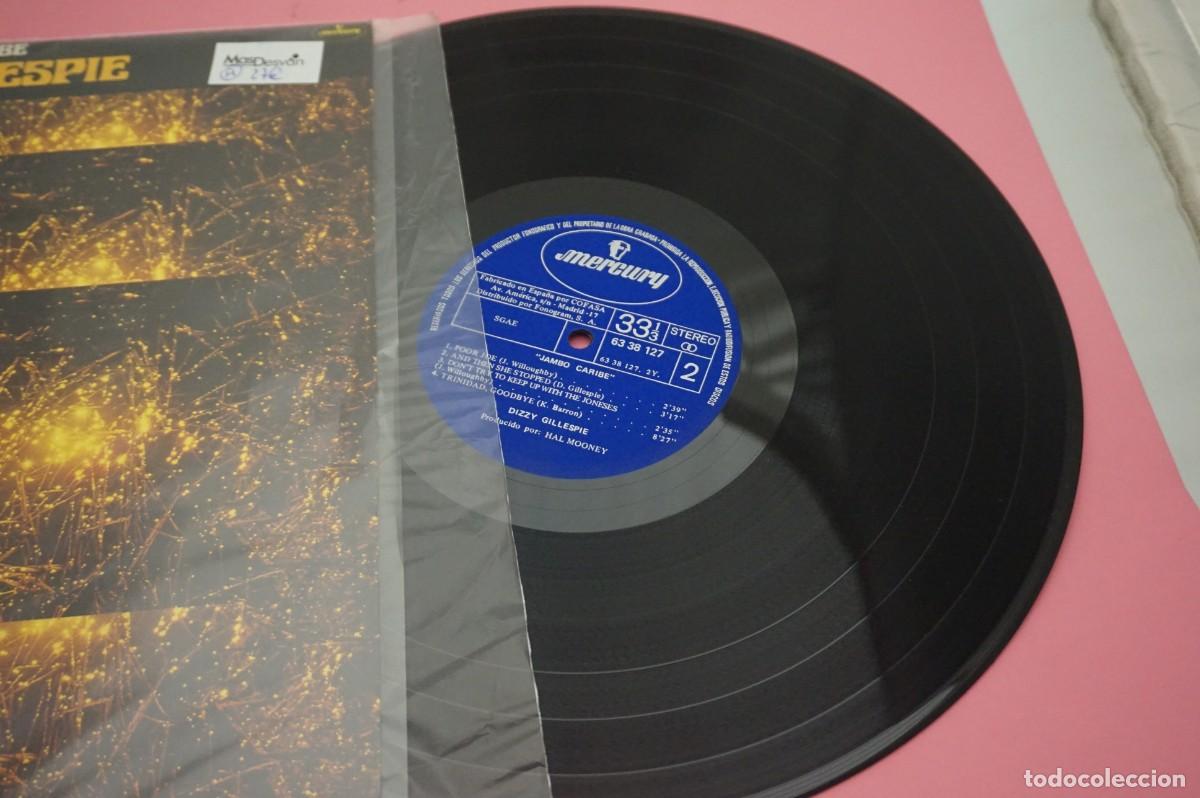 Discos de vinilo: LP - DIZZY GILLESPIE - JAMBO CARIBE - Foto 2