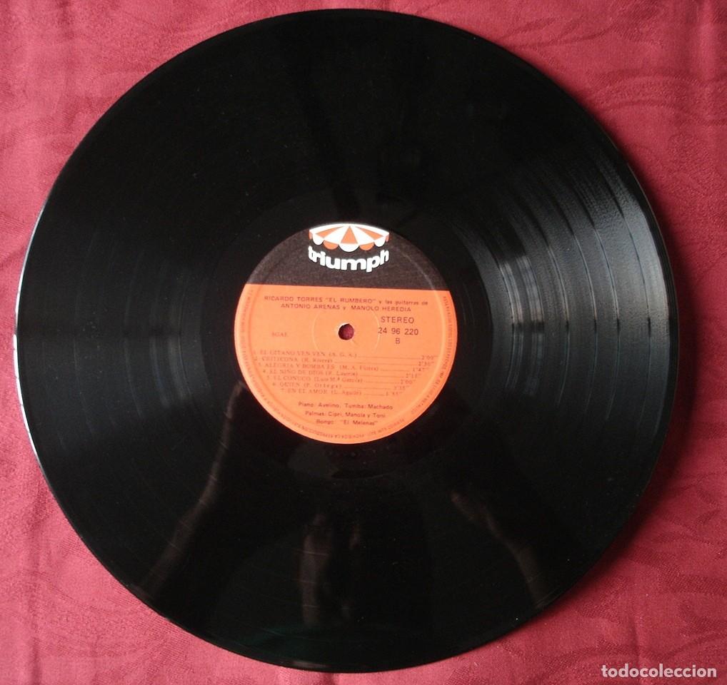 Discos de vinilo: Ricardo Torres El Rumbero. LP Vinilo. - Foto 4