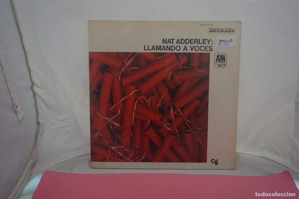 Discos de vinilo: LP - NAT ADDERLEY - LLAMANDO A VOCES - Foto 1