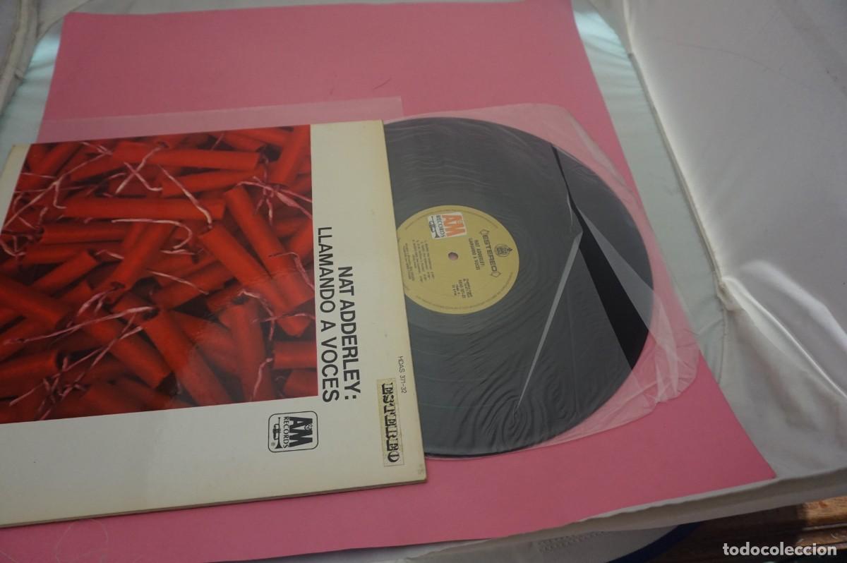 Discos de vinilo: LP - NAT ADDERLEY - LLAMANDO A VOCES - Foto 3