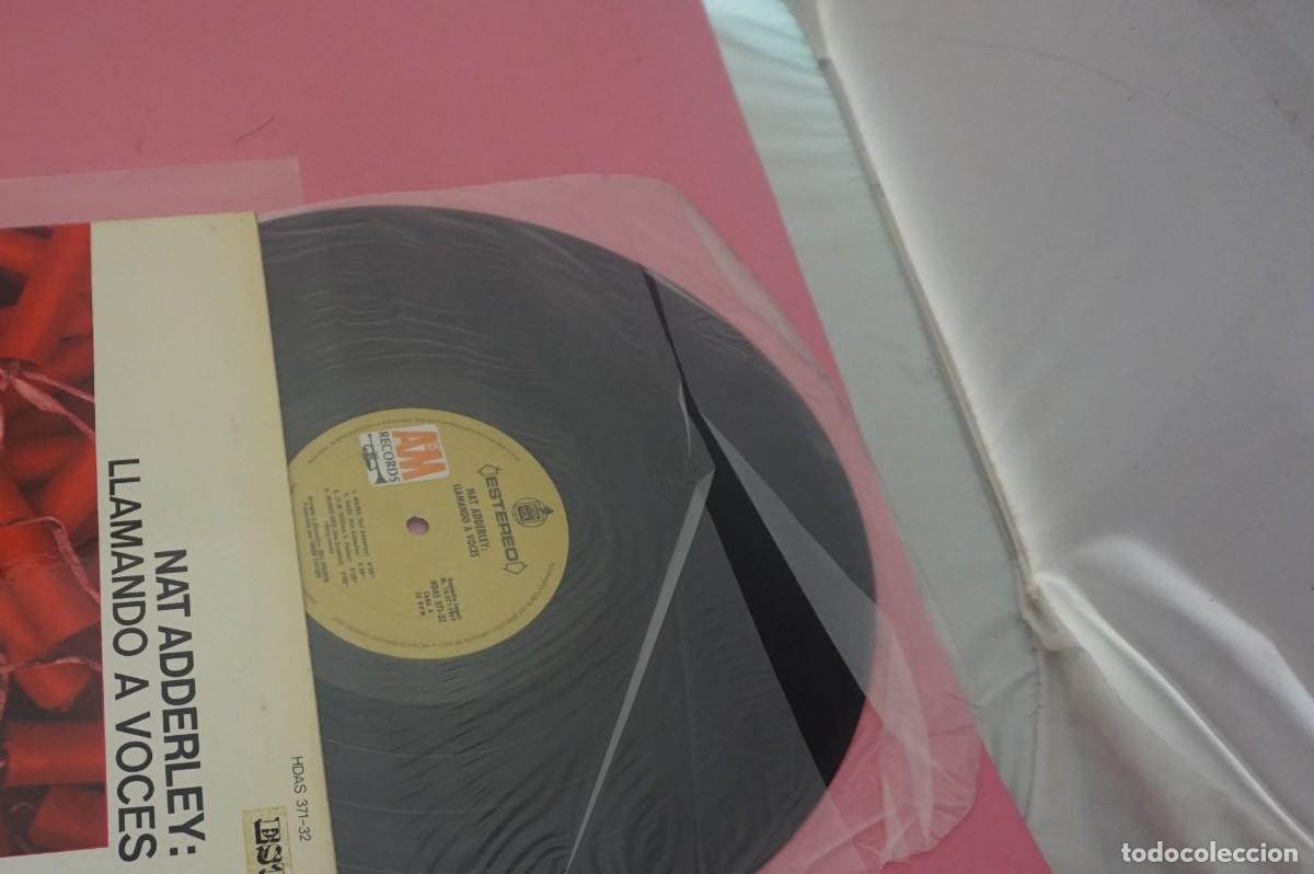 Discos de vinilo: LP - NAT ADDERLEY - LLAMANDO A VOCES - Foto 4