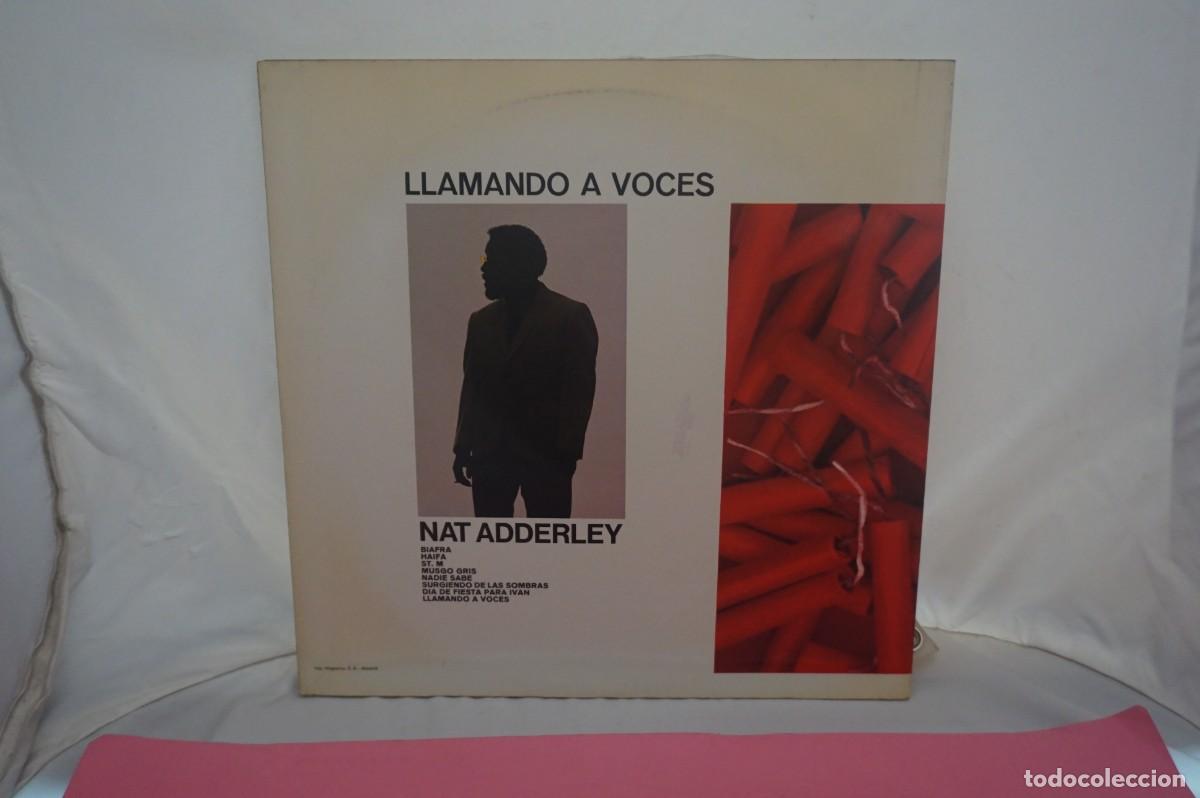 Discos de vinilo: LP - NAT ADDERLEY - LLAMANDO A VOCES - Foto 6