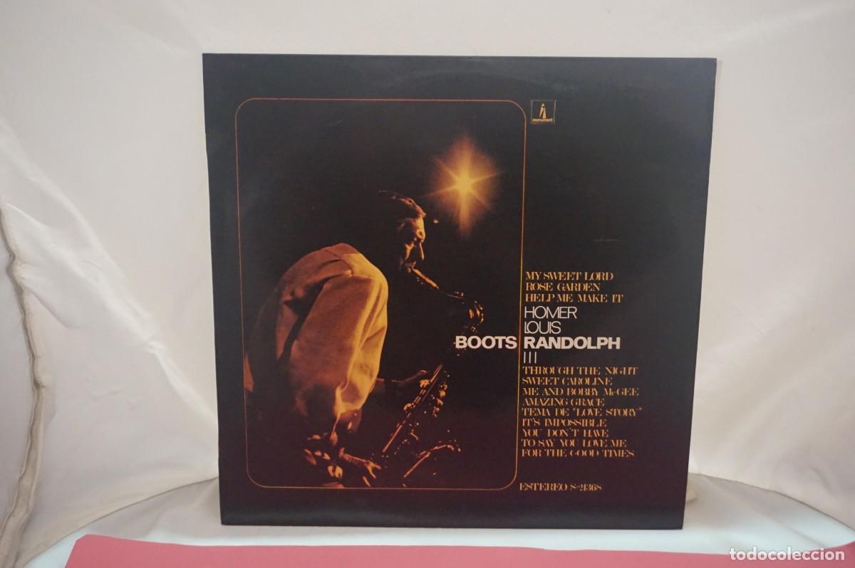 Discos de vinilo: LP - HOMER LOUIS - BOOTS RANDOLPH III - Foto 1