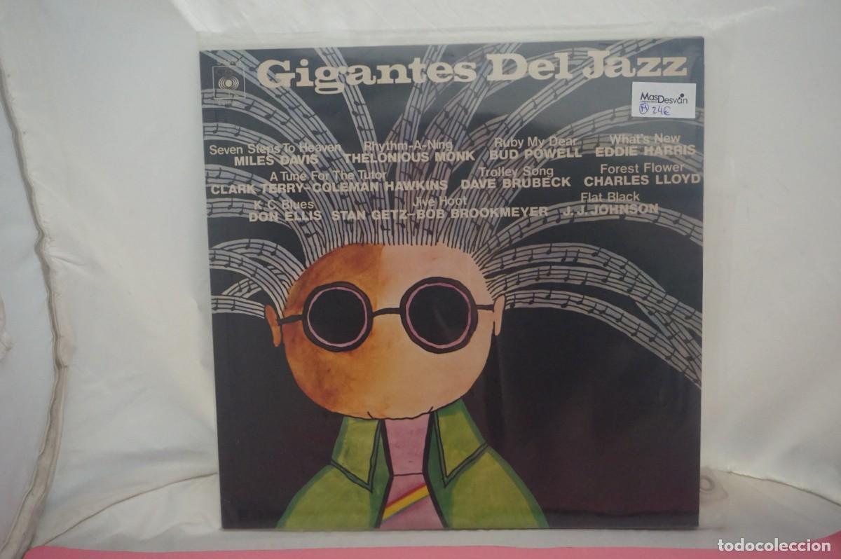 Discos de vinilo: DOBLE LP -GIGANTES DEL JAZZ - - Foto 1