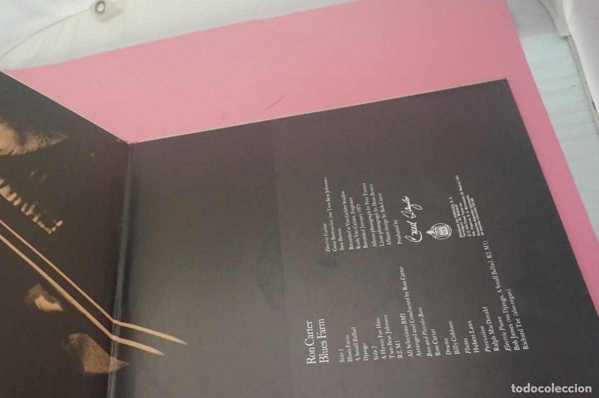 Discos de vinilo: LP - RON CARTER - BLUES FARM - Foto 3