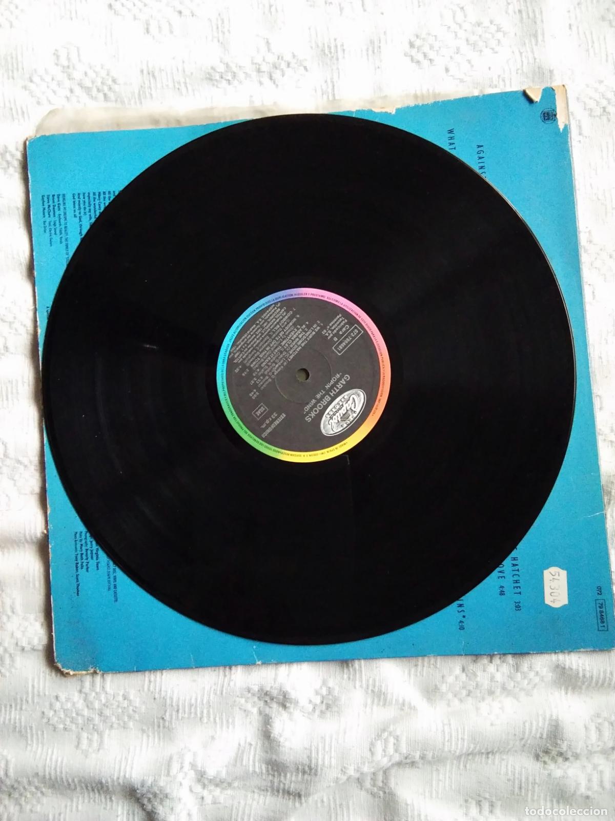 Discos de vinilo: LP GARTH BROOKS ROPIN THE WIND - Foto 4