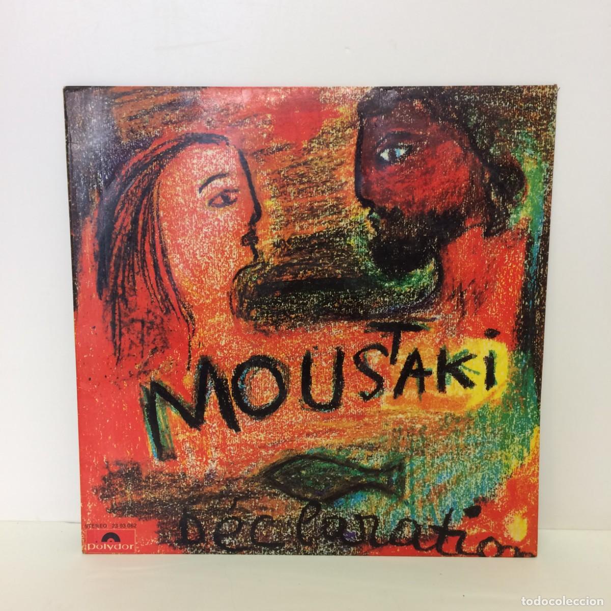 Discos de vinilo: Disco Vinilo: Moustaki - D&eacute;claration - 23 93 062 - Foto 1