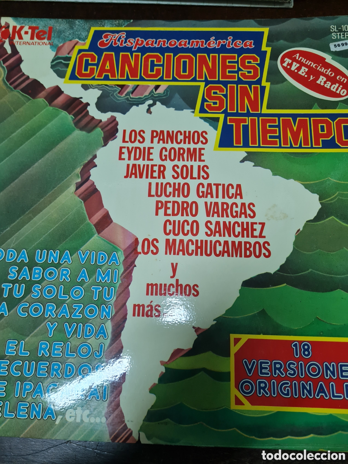 Discos de vinilo: Cuatro discosde canciones de Hispanoam&eacute;rica - Foto 2