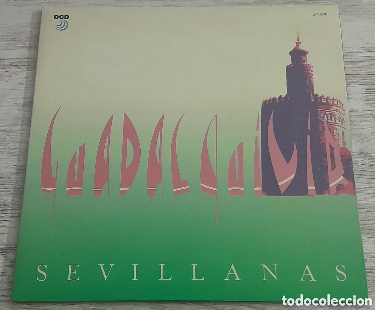 Discos de vinilo: SEVILLANAS - GUADALQUIVIR - DCD 1990 - GATEFOLD - Foto 1