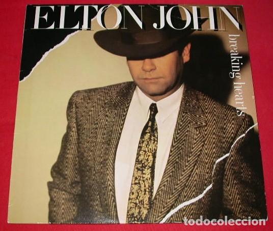 Discos de vinilo: elton john 33t breaking heart - Foto 1