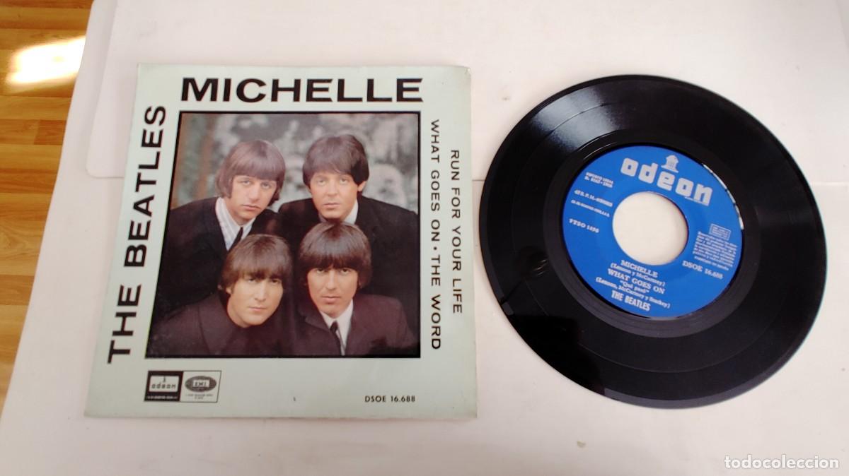 Discos de vinilo: THE BEATLES-EP MICHELLE +3 - Foto 1