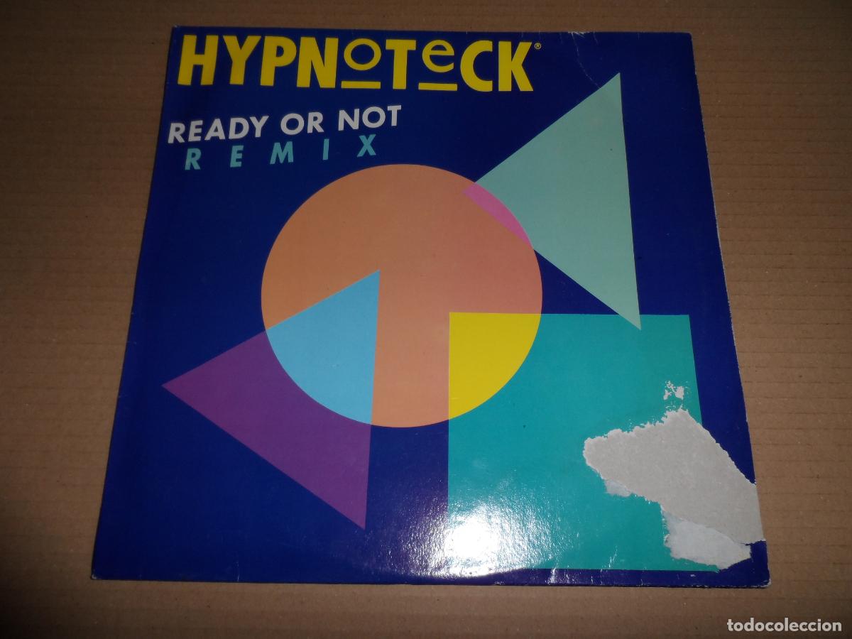 Discos de vinilo: Hypnoteck &ndash; Ready Or Not Remixes (SPAIN 1990) - Foto 1