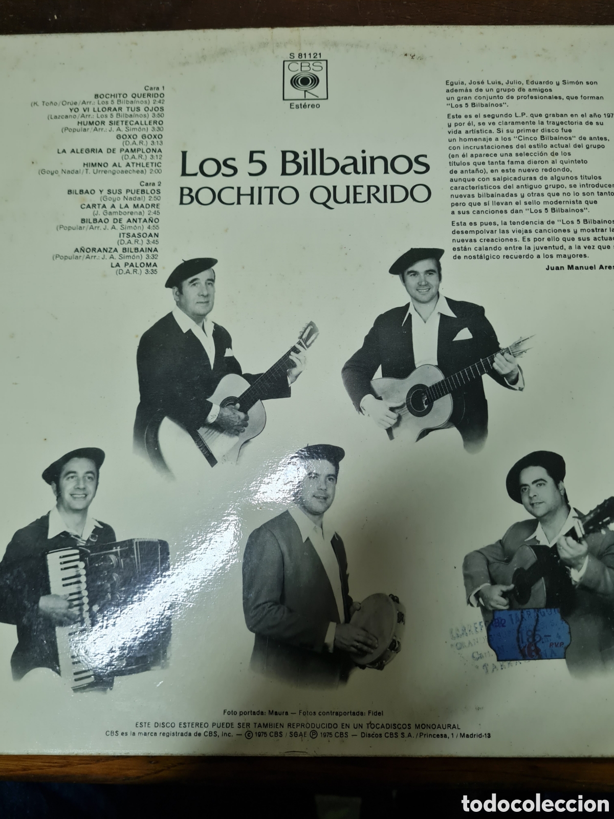 Discos de vinilo: 8 discos vinilo canciones Bilbainas - Foto 6