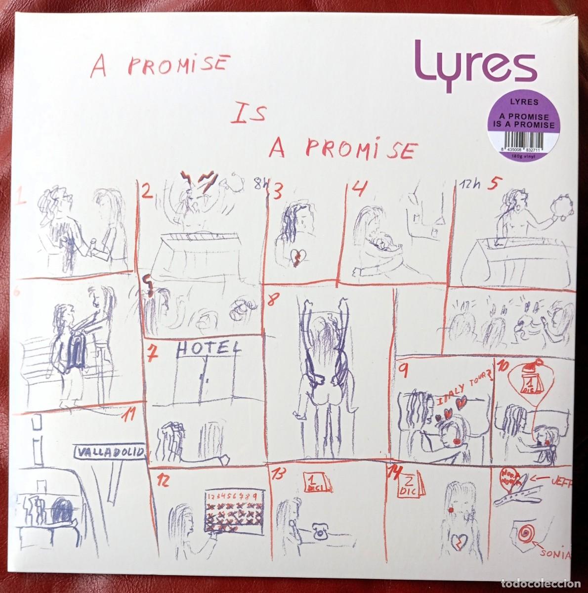 Discos de vinilo: LYRES - A PROMISE IS A PROMISE LP - Foto 1