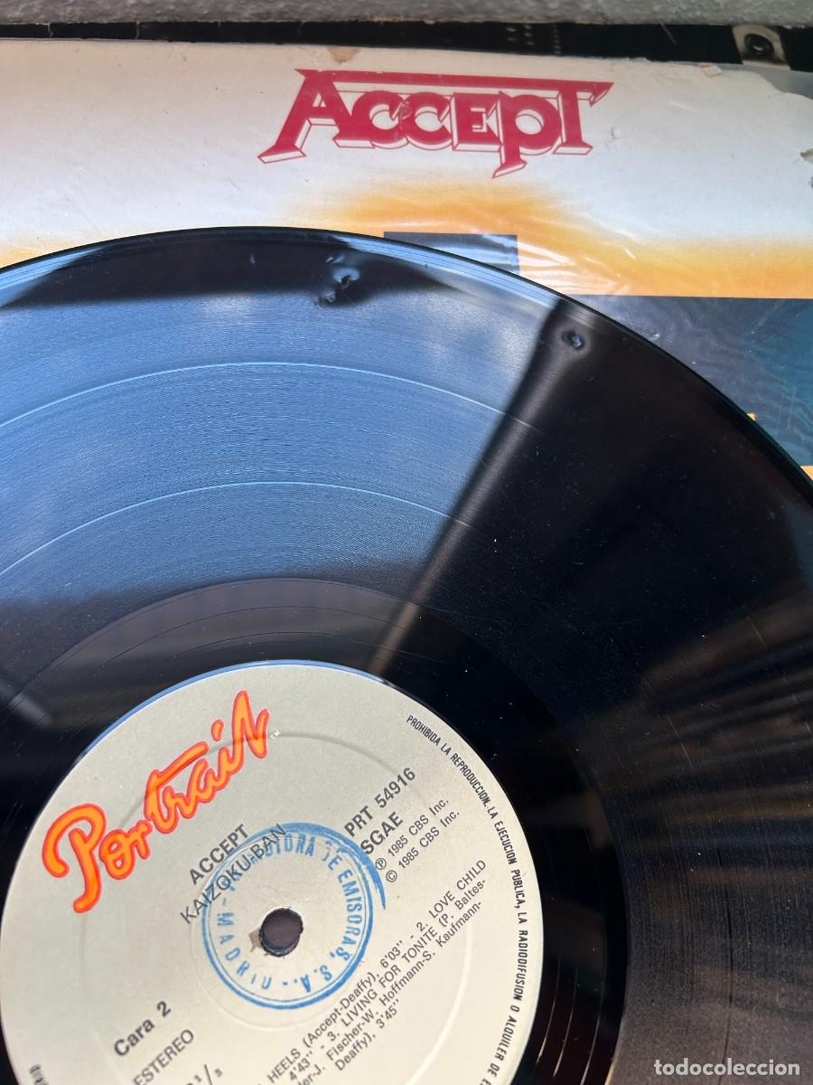 Discos de vinilo: ACCEPT - KAIZOKU-BAND - SPAIN 1989 - Foto 9