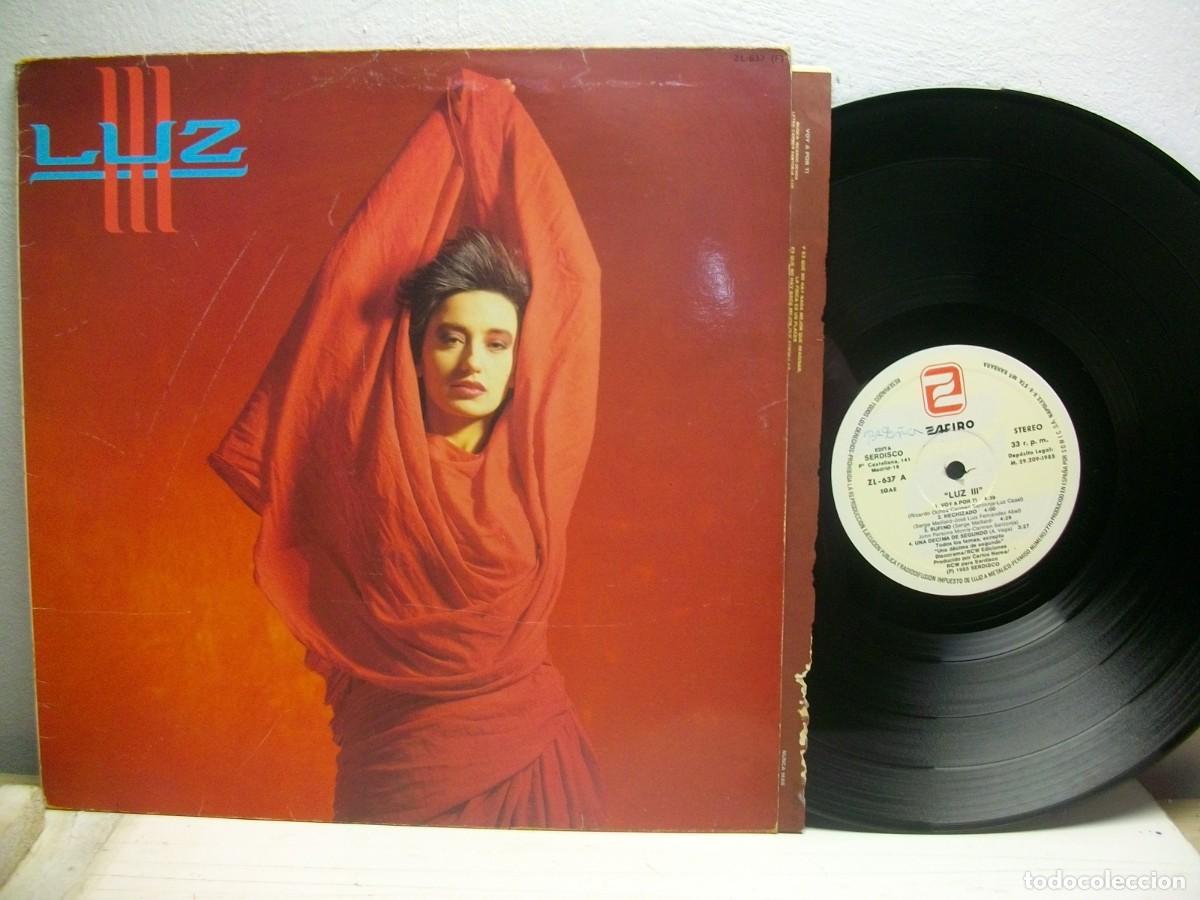 Discos de vinilo: Luz Casal &ndash; III LP 1985 - Foto 1