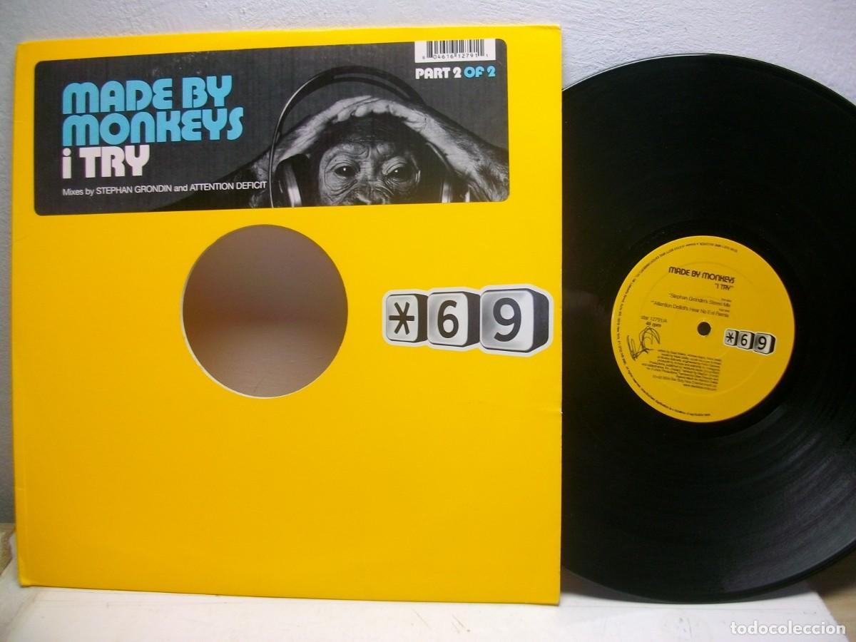 Discos de vinilo: Made By Monkeys &ndash; I Try MAXI 45 RPM - Foto 1