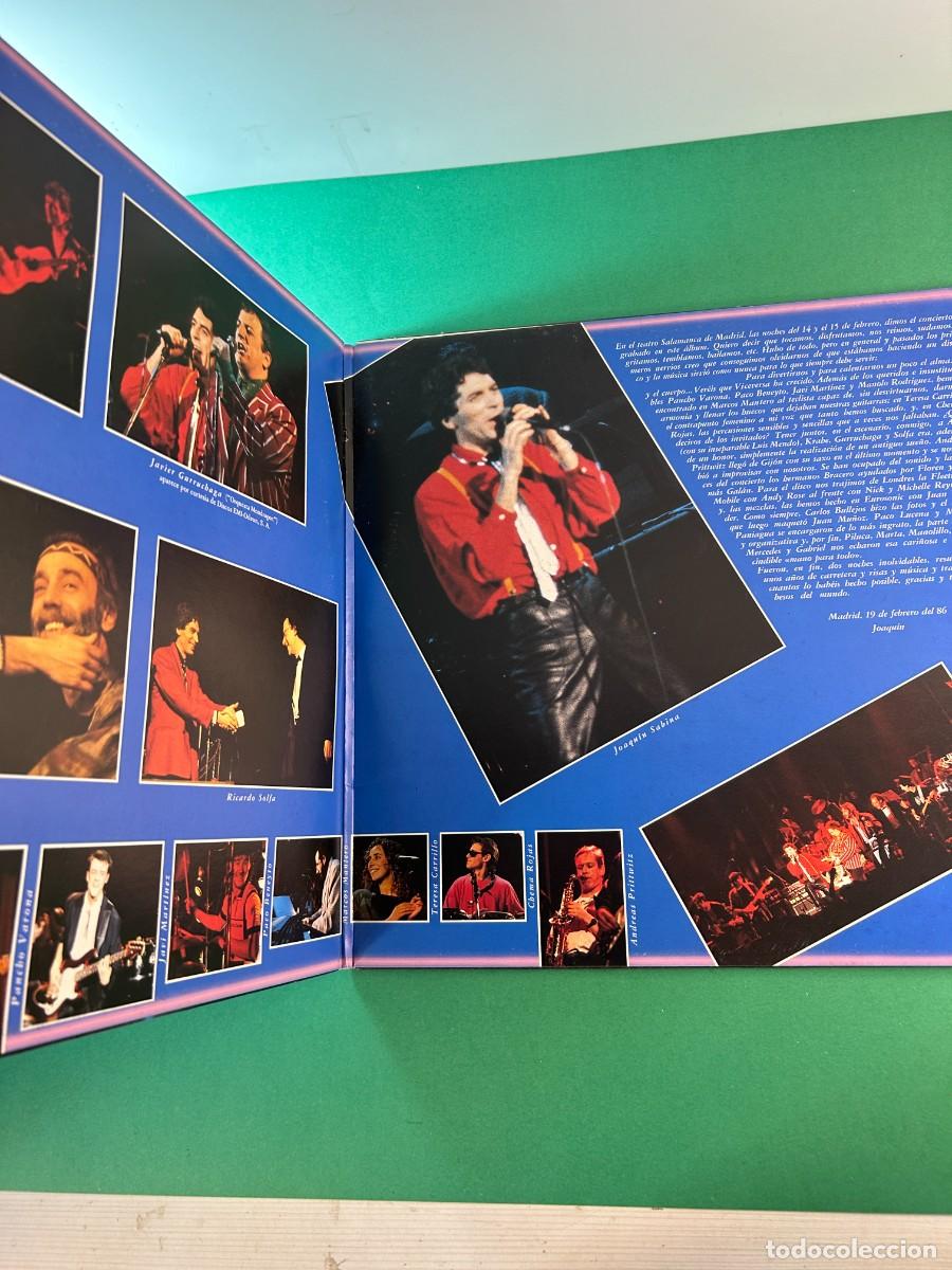 Discos de vinilo: JOAQUIN SABINA Y VICIVERSA EN DIRECTO - DOBLE LP - Foto 2