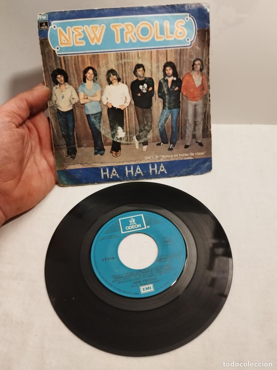 Discos de vinilo: New Trolls, Ha Ha Ha. Single 7&rdquo;. - Foto 1