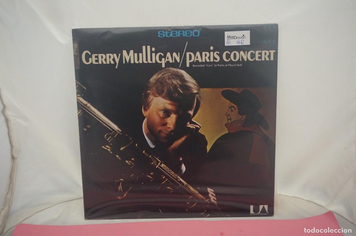 Discos de vinilo: LP - GERRY MULLIGAN - PARIS CONCERT - Foto 1