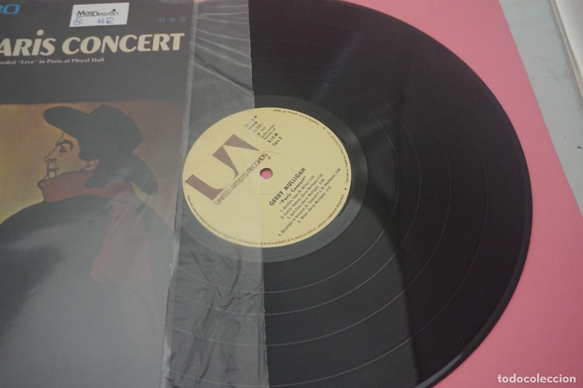 Discos de vinilo: LP - GERRY MULLIGAN - PARIS CONCERT - Foto 2