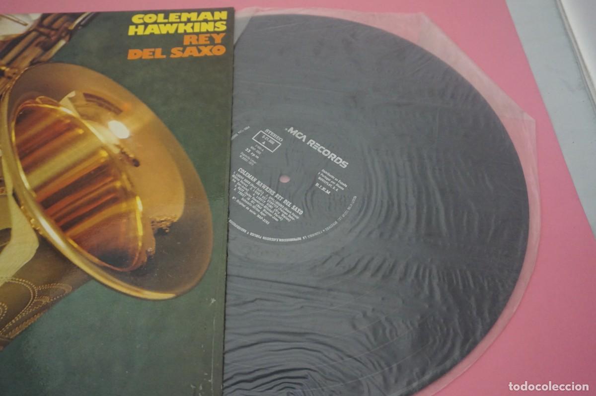Discos de vinilo: LP - COLEMAN HAWKINS - REY DEL SAXO - Foto 2