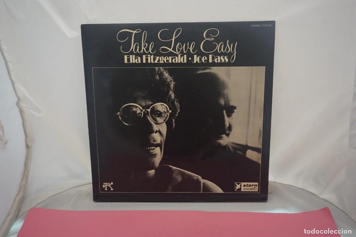 Discos de vinilo: LP - ELLA FITZGERALD - TAKE LOVE EASY - Foto 1