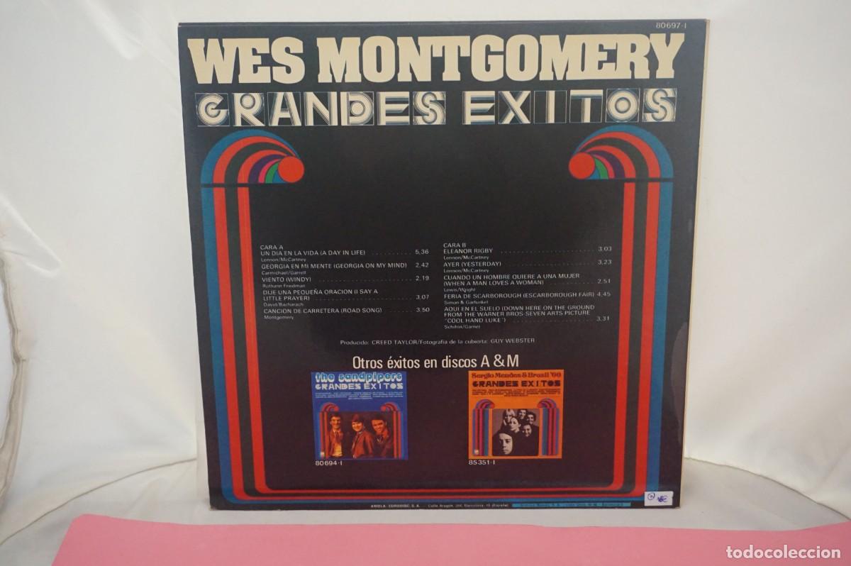 Discos de vinilo: LP - WES MONTGOMERY - GRANDES EXITOS - Foto 3