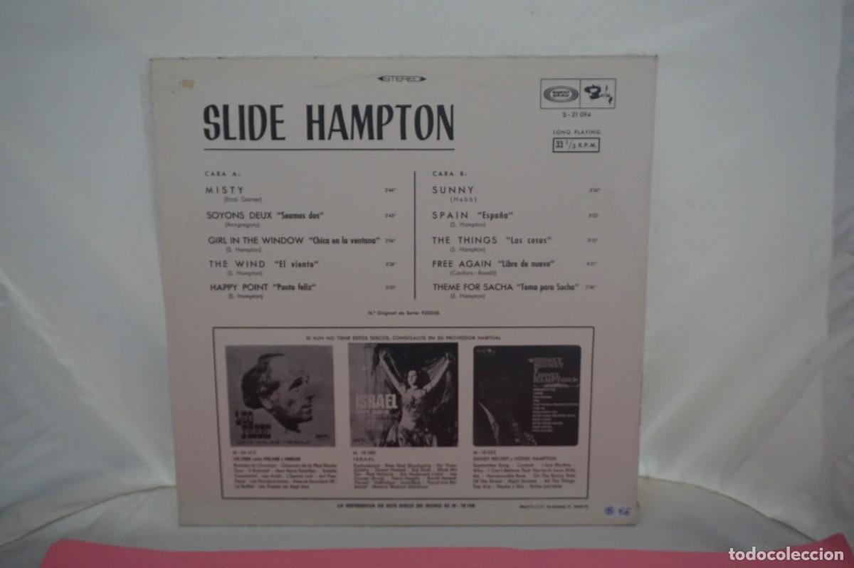 Discos de vinilo: LP - SLIDE HAMPTON - SLIDE HAMPTON - Foto 3