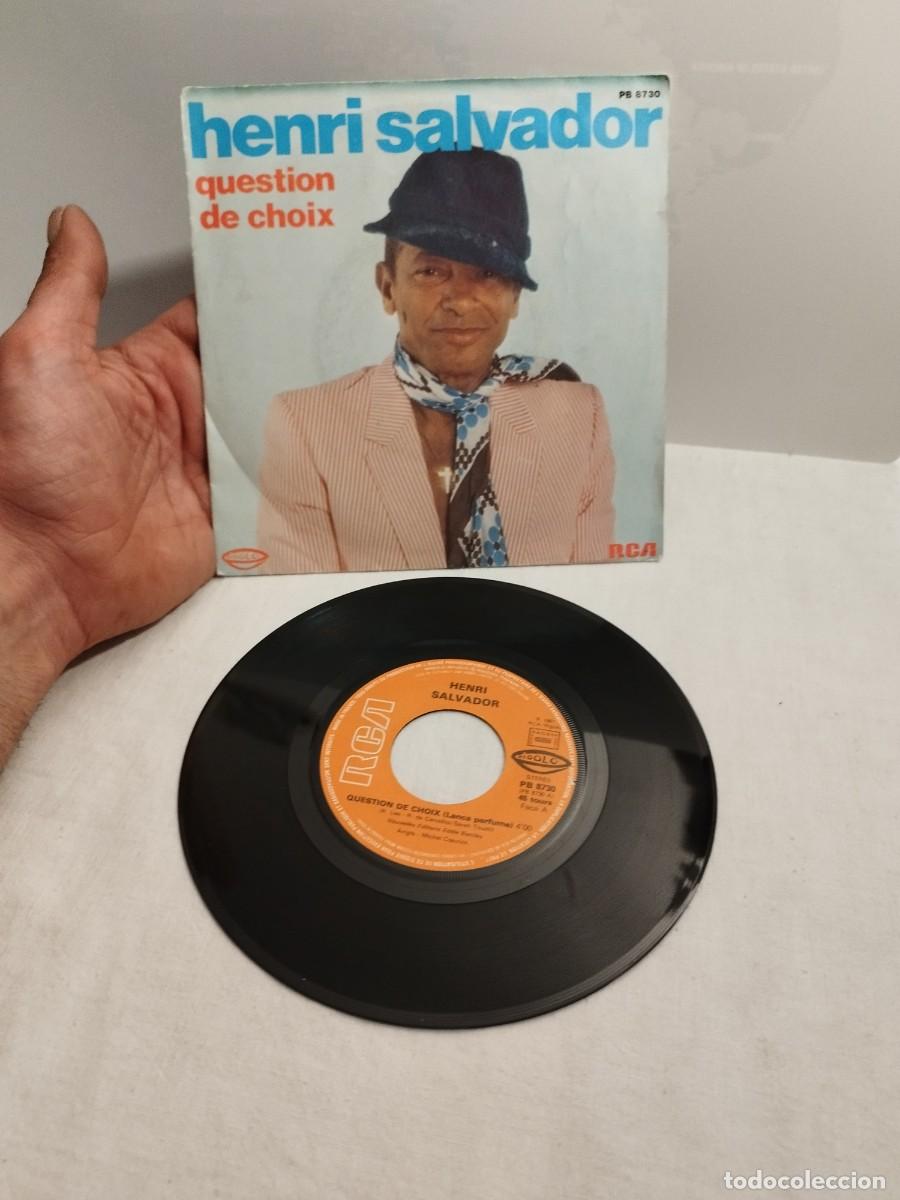 Discos de vinilo: Henri Salvador &ndash; Question De Choix. 7&rdquo;. - Foto 1