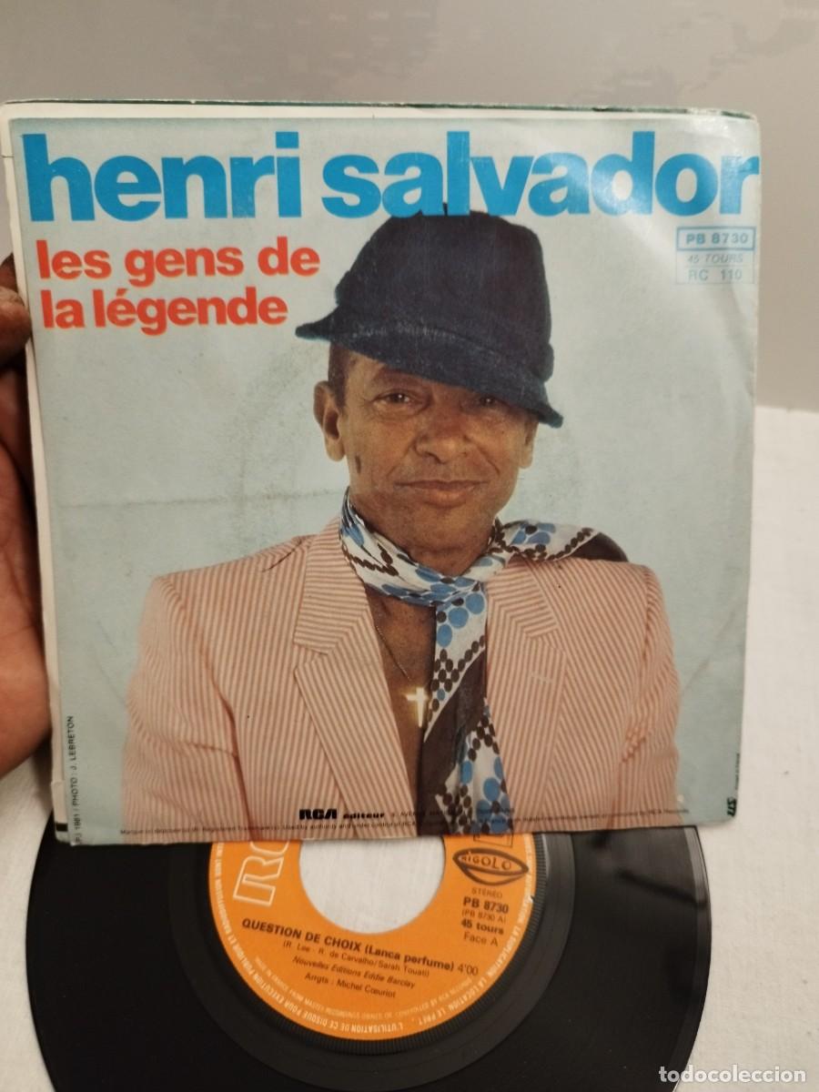 Discos de vinilo: Henri Salvador &ndash; Question De Choix. 7&rdquo;. - Foto 3