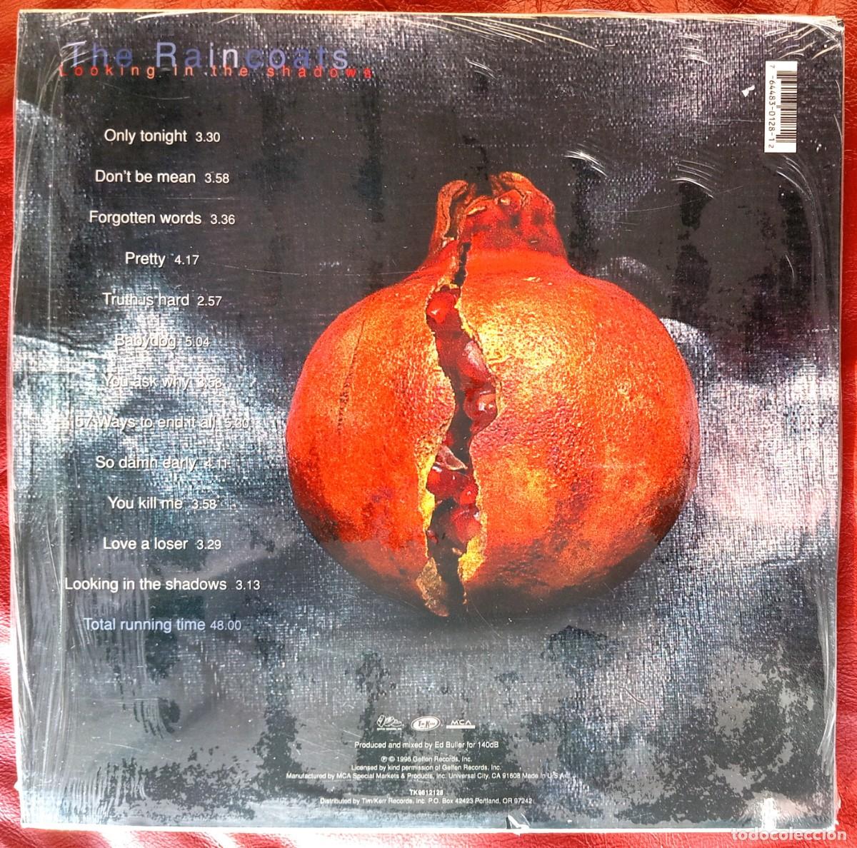 Discos de vinilo: THE RAINCOATS - LOOKING IN THE SHADOWS LP - Foto 2