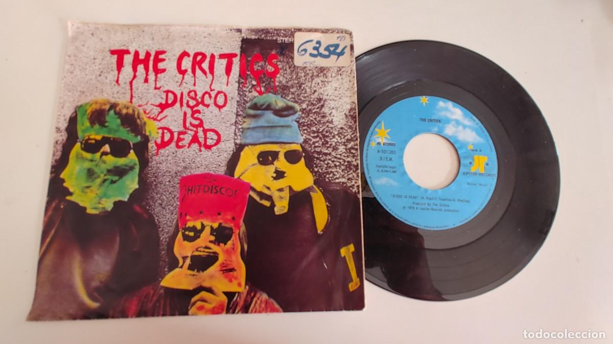 Discos de vinilo: THE CRITICS-SINGLE DISCO IS DEAD - Foto 1