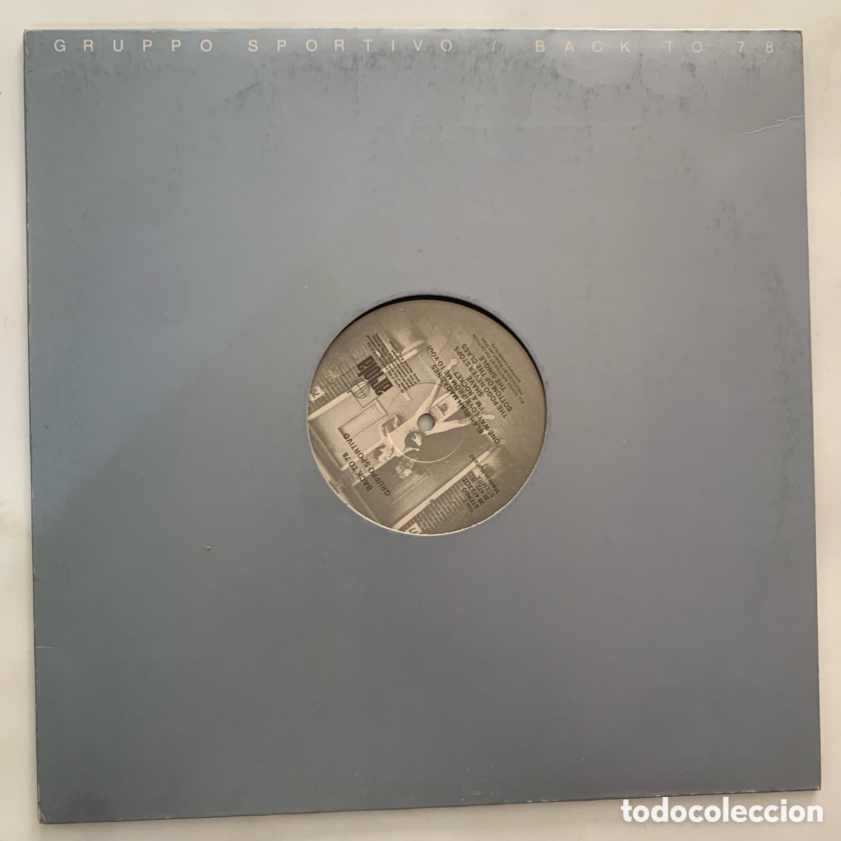 Discos de vinil: lp Gruppo Sportivo &ndash; Back To 78 edicion holandesa de 1978