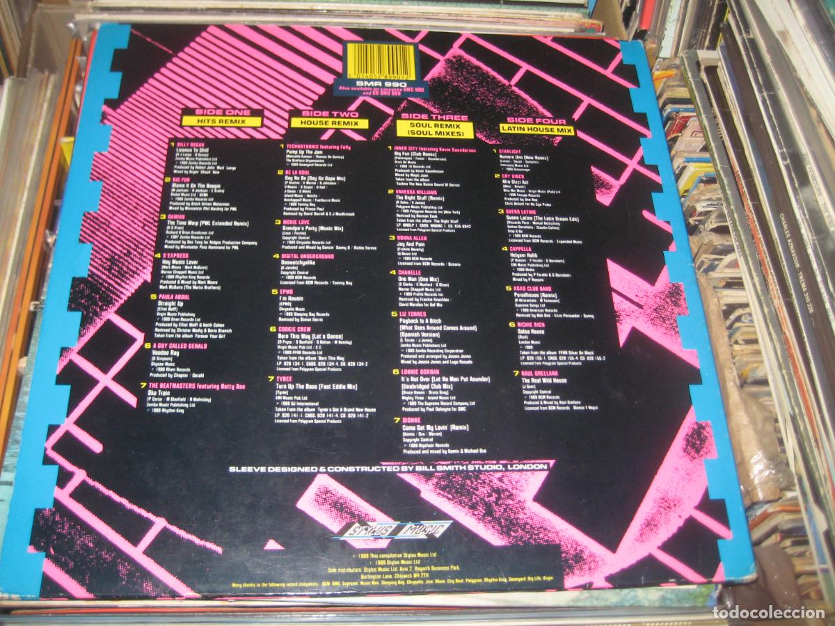 Discos de vinilo: The Right Stuff - Remix 89 LP Doble - Foto 2