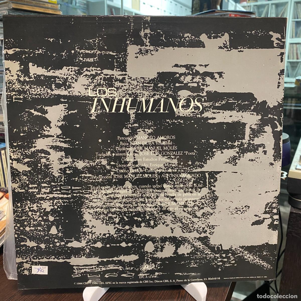 Discos de vinilo: Los Inhumanos - Los Inhumanos (12&rdquo;) - Foto 2