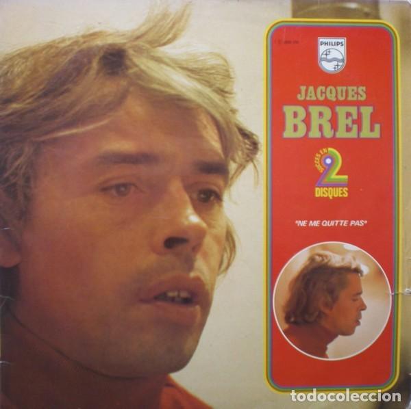 Discos de vinilo: Jacques Brel &ndash; Ne Me Quitte Pas 2 x Vinyl, LP, Compilation, Stereo - Foto 1