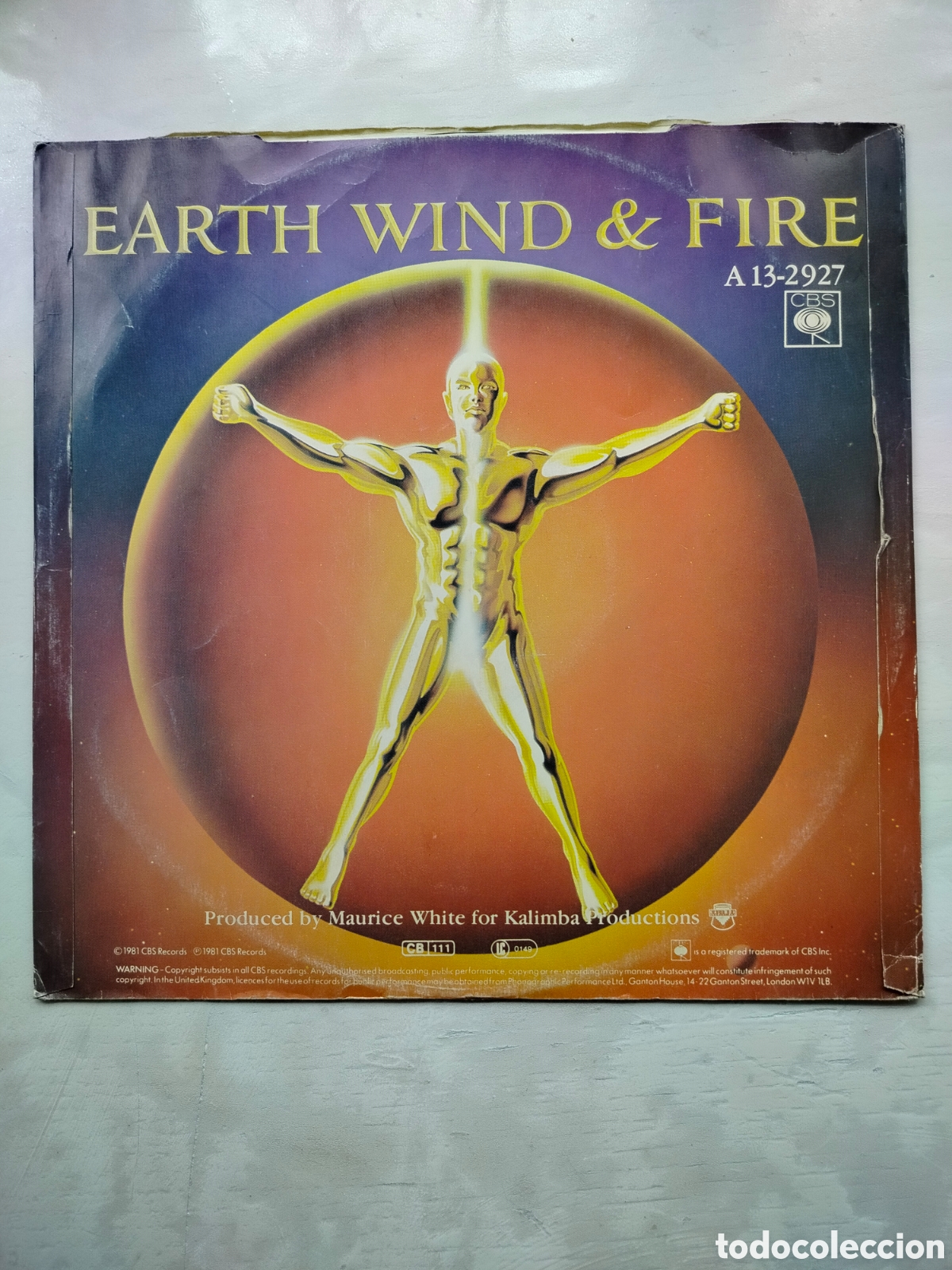 Discos de vinilo: Earth Wind & Fire Maxi-Single - Foto 1