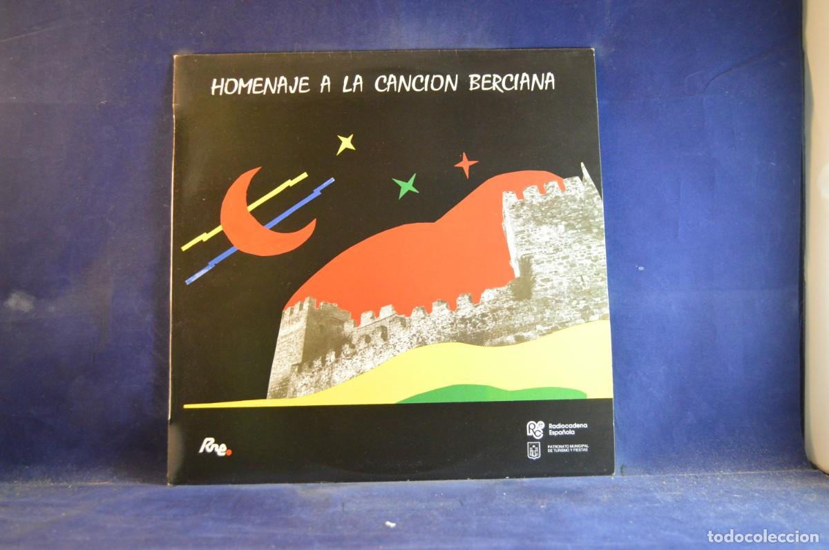 Discos de vinilo: VARIOUS &ndash; HOMENAJE A LA CANCI&Oacute;N BERCIANA - LP - Foto 1