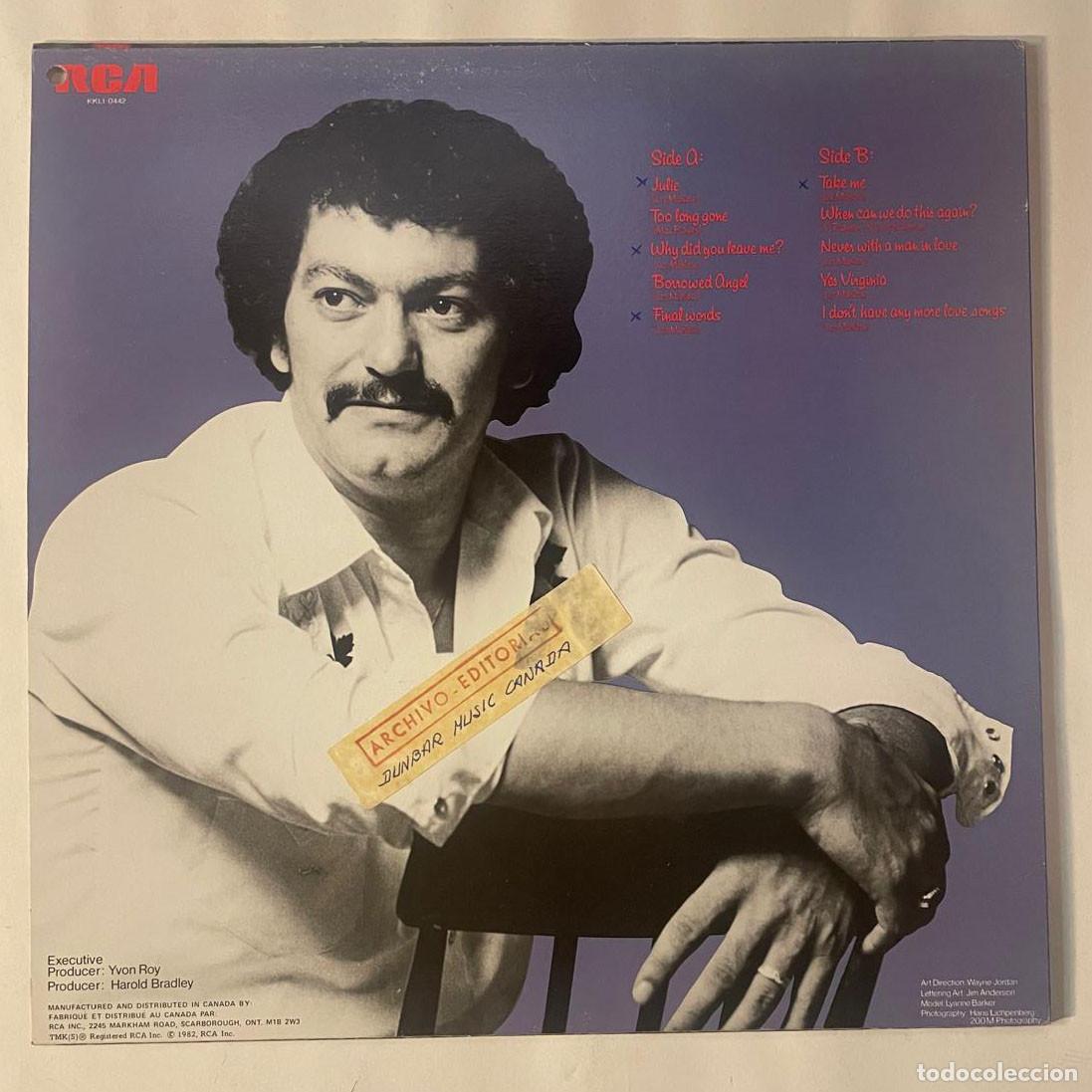 Discos de vinilo: LEE MARLOW / TOO LONG GONE / LP RCA 1982 / CANADA - Foto 2