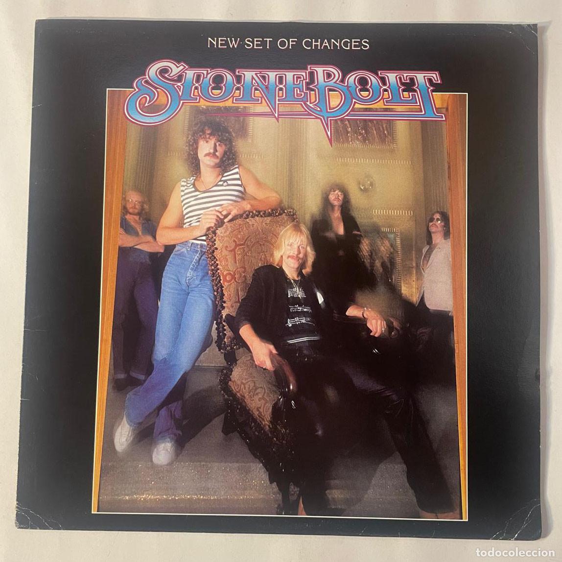 Discos de vinilo: STONEBOLT / NEW SET OF CHANGES / LP RCA 1982 / CANADA - Foto 1