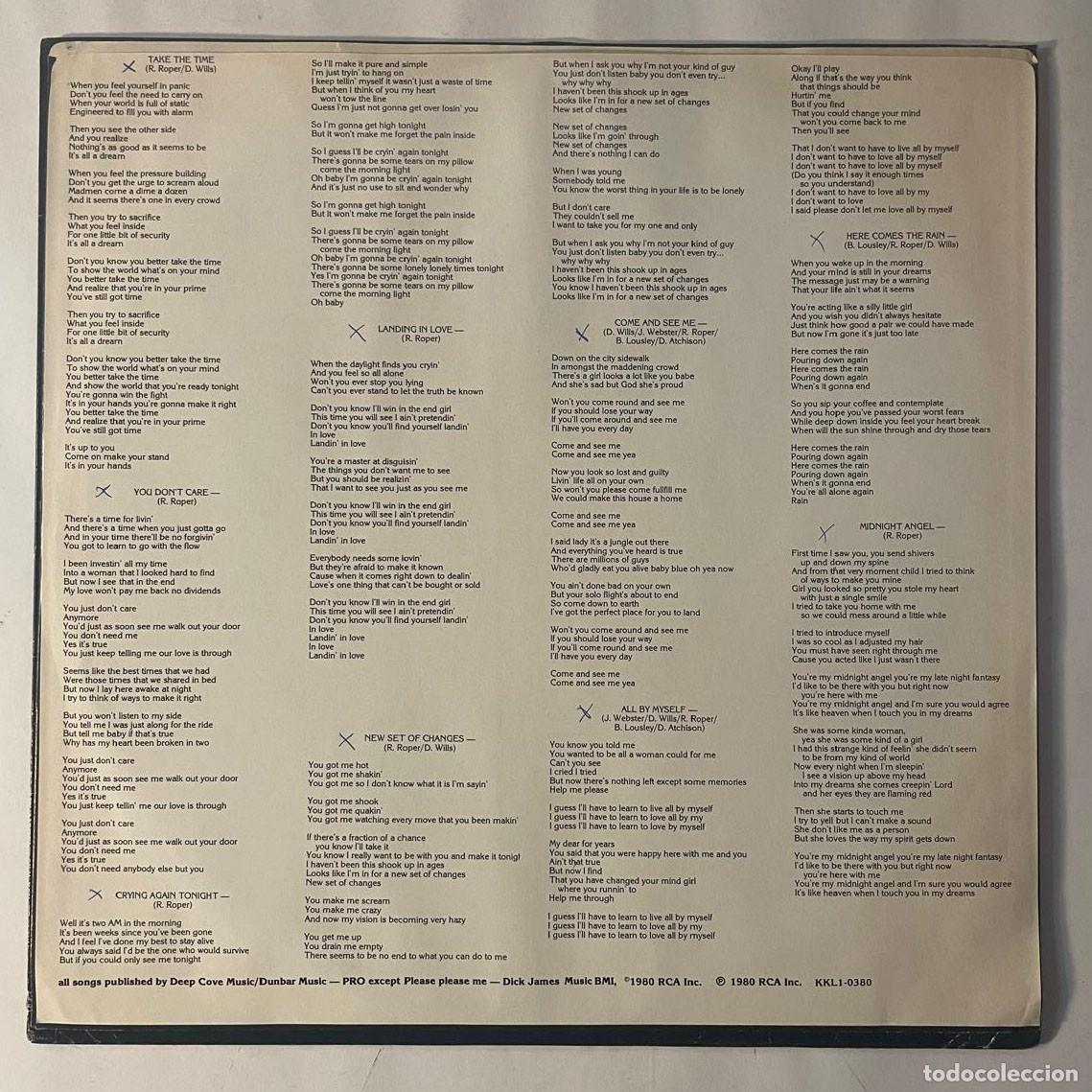 Discos de vinilo: STONEBOLT / NEW SET OF CHANGES / LP RCA 1982 / CANADA - Foto 4