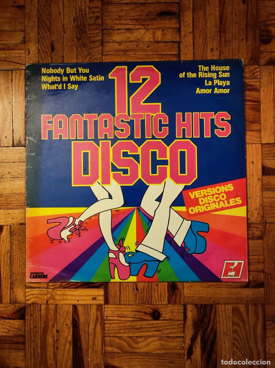 Discos de vinilo: 12 Fantastic Hits Disco Vinyl, LP, Compilation - Foto 1
