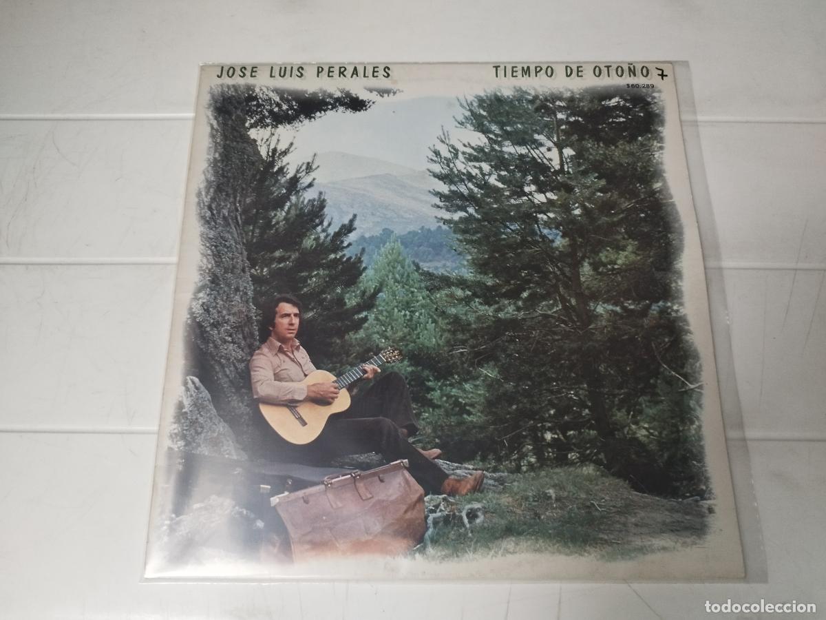 Discos de vinilo: LP JOSE LUIS PERALES - TIEMPO DE OTO&Ntilde;O - Foto 1